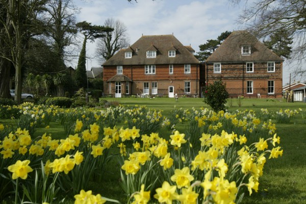 RedHouse Nursing Home in the spring - Canterbury