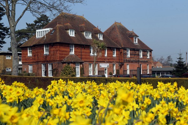 RedHouse Nursing Home in the spring - Canterbury