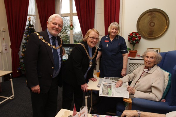 Lord Mayor's visit to The Redhouse