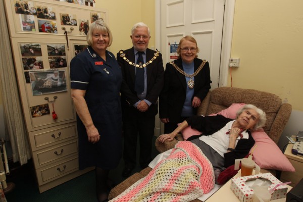 Lord Mayor's visit to The Redhouse