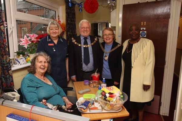 Lord Mayor's visit to The Redhouse