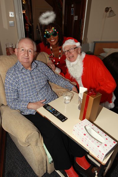 Father Christmas at The RedHouse Nursing Home