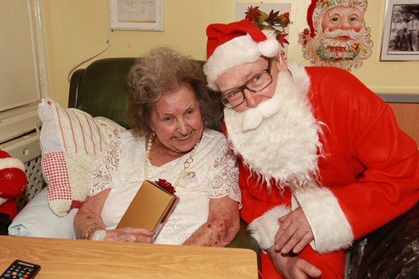 Father Christmas at The RedHouse Nursing Home