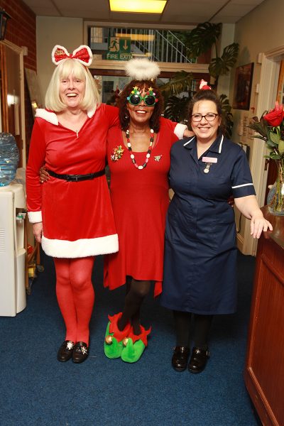 Father Christmas at The RedHouse Nursing Home