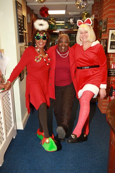 Father Christmas at The RedHouse Nursing Home