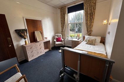 Bedrooms at the Redhouse Nursing Home Canterbury